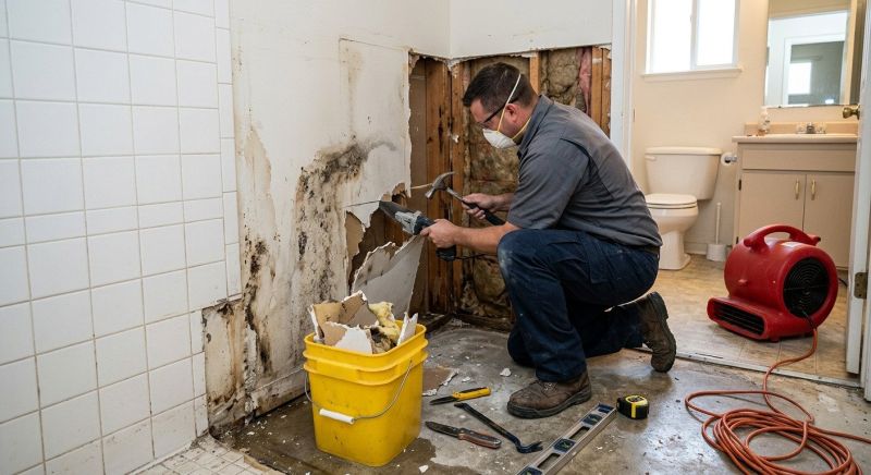 Bathroom Floor Replacement in Katy, TX